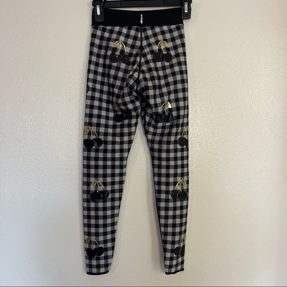 Ultracor Gingham Cherry Leggings Size XS - Picture 3 of 9